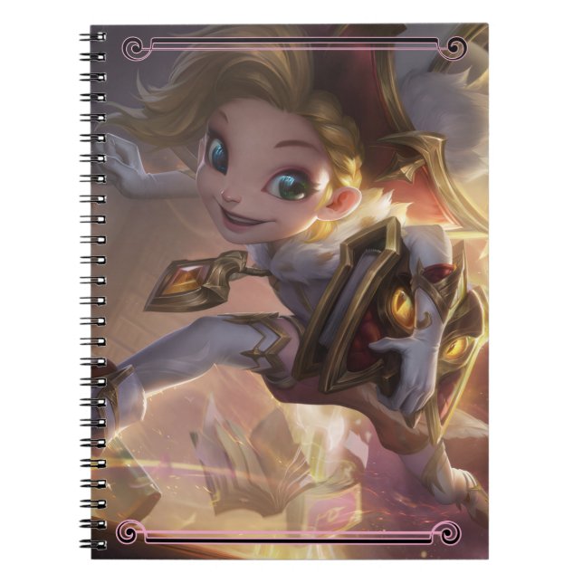 Caderno Espiral Arcanista Prestigiosa Zoe (Frente)