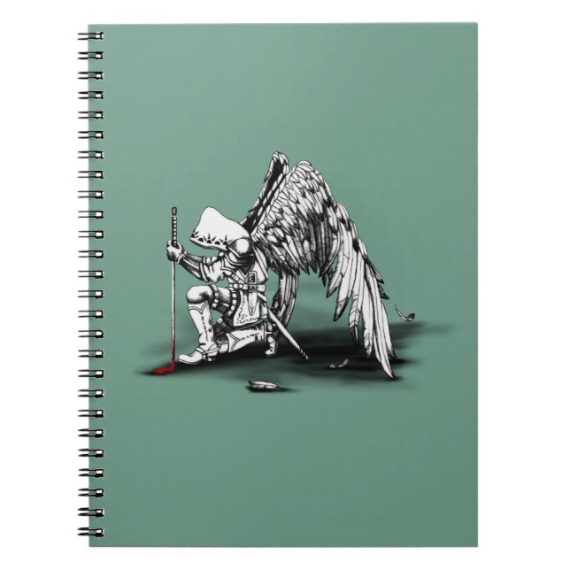 Caderno Espiral Arcanjo Guerreiro (Frente)