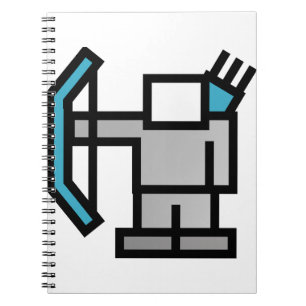 Caderno Espiral Archer em Azul