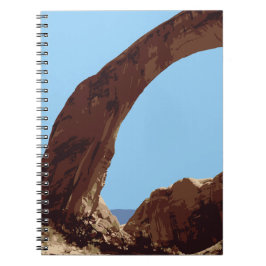 Caderno Espiral Arches Notebook, Diário do Parque Nacional