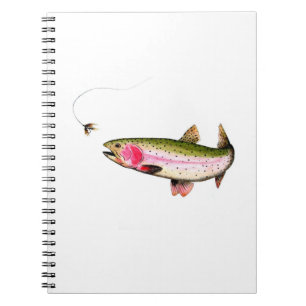 Caderno Espiral Arco-Arco-Arco Pescar Voo