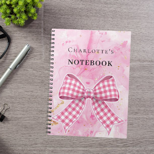 Caderno Espiral Arco de ouro rosa