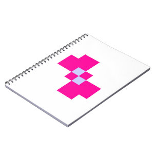 Caderno Espiral Arco de pixel de 8 bits