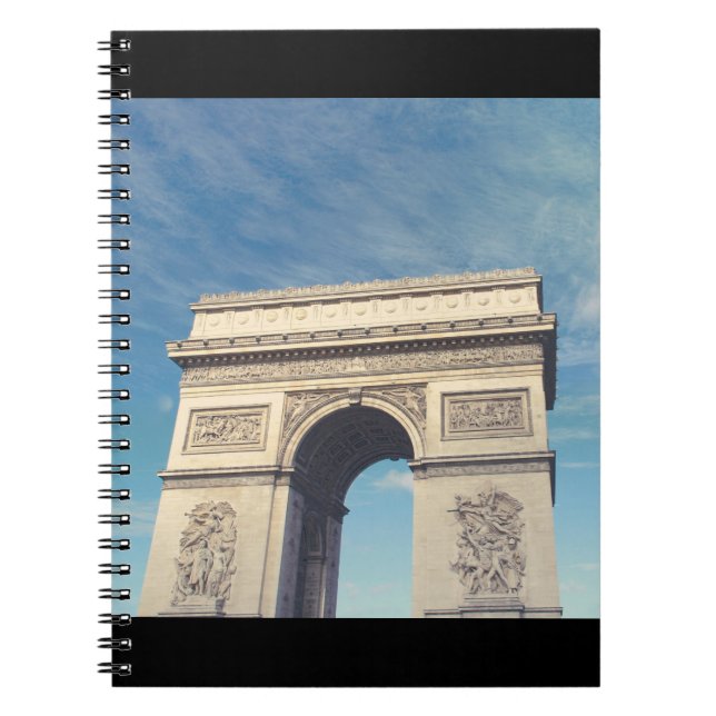 Caderno Espiral Arco do Triunfo (Frente)