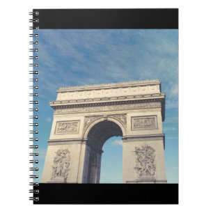 Caderno Espiral Arco do Triunfo Paris
