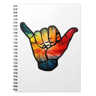 Caderno Espiral Arco-íris de Shaka