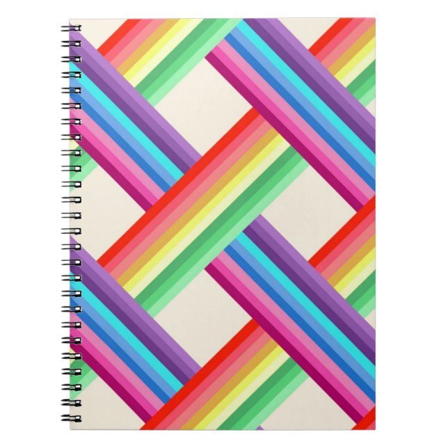 Caderno Espiral Arco-íris Twist (Frente)