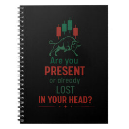 Caderno Espiral Are You Present? – Trader Mindset | Bull 