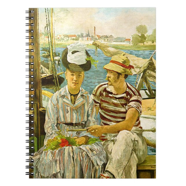 Caderno Espiral Argenteuil Edouard Manet (Frente)