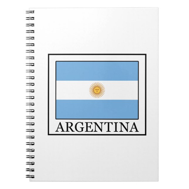 Caderno Espiral Argentina (Frente)