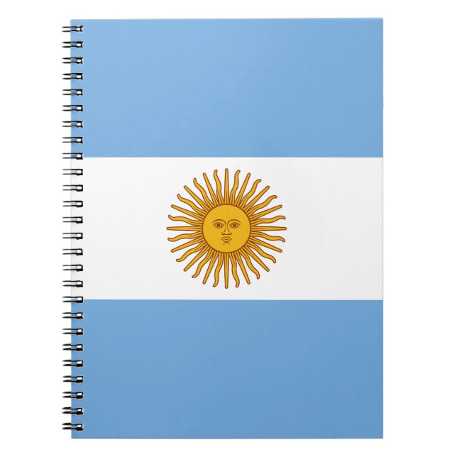 Caderno Espiral Argentina (Frente)