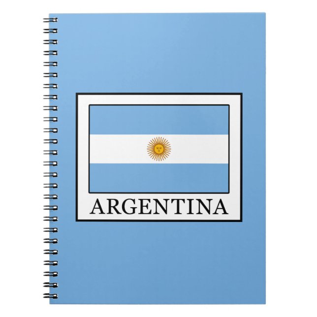 Caderno Espiral Argentina (Frente)