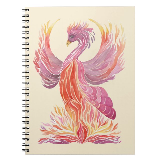 Caderno Espiral Arise Phoenix (Frente)