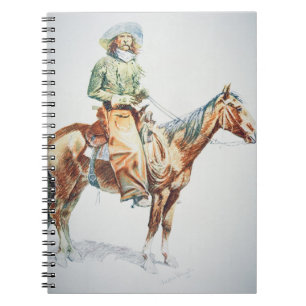 Caderno Espiral Arizona Vaqueiro, 1901 (pastel no papel)
