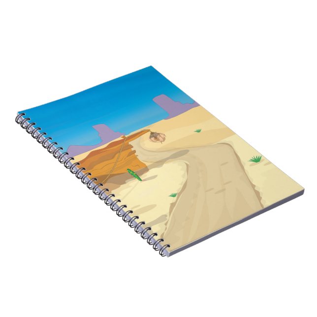 Caderno Espiral Armadiha do Deserto! (Lado Direito)