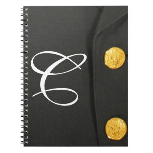Caderno Espiral ARMY Classe A Monograma Uniforme Livro de Notas In