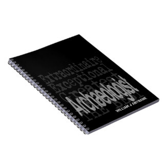 Caderno Espiral Arqueólogo Extraordinário PERSONALIZADO