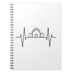 Caderno Espiral Arquiteto - Casas Arquiteto Coração