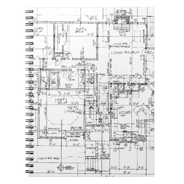 Caderno Espiral Arquitetos tudo! (Frente)