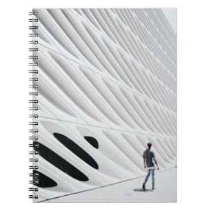 Caderno Espiral Arquitetura criativa do homem branco