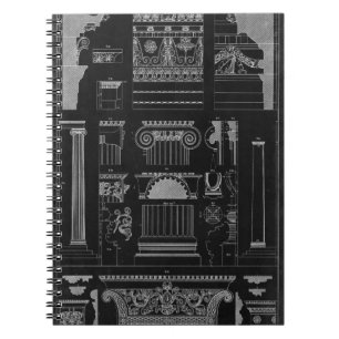 Caderno Espiral Arquitetura gráfica IV