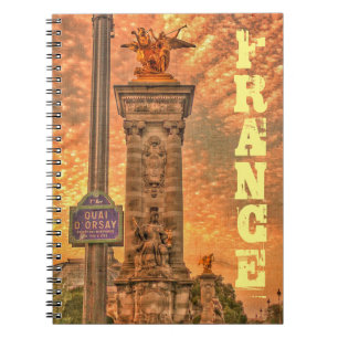 Caderno Espiral Arquitetura Quai d'Orsay Paris França