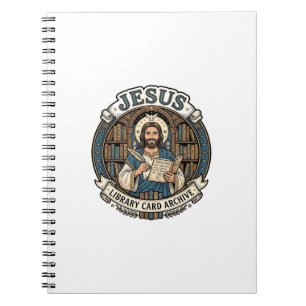 Caderno Espiral Arquivo de Cartão da Biblioteca de Jesus Arquivo d