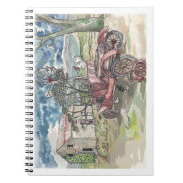 Caderno Espiral Arranhão de Galinha