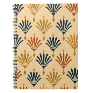 Caderno Espiral Art Deco Geometric Notebook