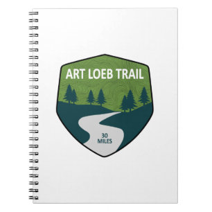 Caderno Espiral Art Loeb Trail Carolina do Norte