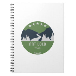 Caderno Espiral Art Loeb Trail Carolina do Norte