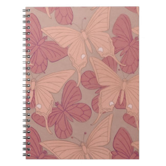 Caderno Espiral Art Nouveau Butterfly