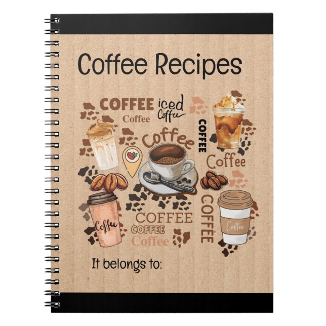 CADERNO ESPIRAL ART OF COFFEE NOTEBOOK (Frente)