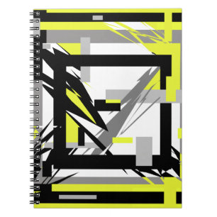 Caderno Espiral Arte abstrata