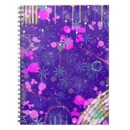Caderno Espiral Arte Abstrata: a Mente Criativa