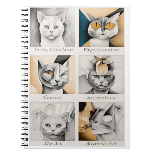 Caderno Espiral Arte Animal (Frente)