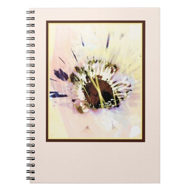 Caderno Espiral Arte da margarida (Frente)