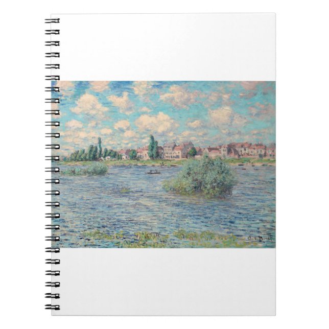 Caderno Espiral Arte de Claude Monet (Frente)