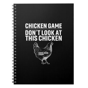 Caderno Espiral Arte de Frango Jogo do Frango