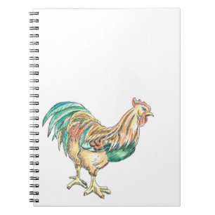 Caderno Espiral Arte de Galo