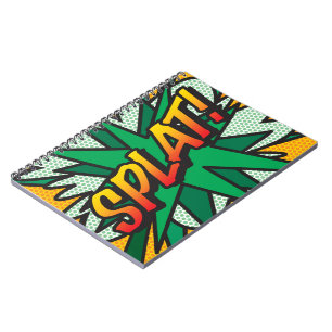 Caderno Espiral Arte de Pop do Livro de Música Retrópico Divertido