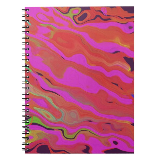 Caderno Espiral arte digital em notebook (Frente)