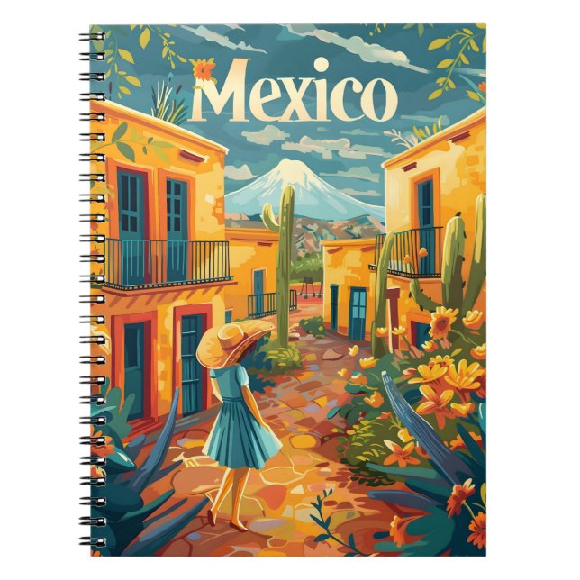Caderno Espiral Arte do México (Frente)