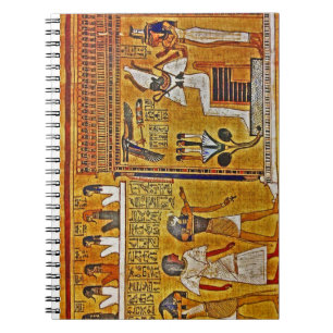 Caderno Espiral Arte egípcia da pirâmide