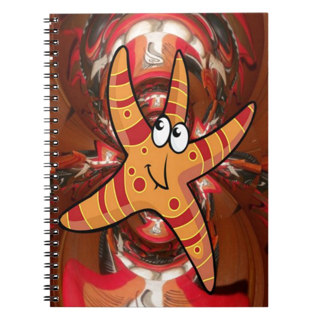 Caderno Espiral Arte em Nuvem Global de Hakuna Matata Multilíngue (Frente)