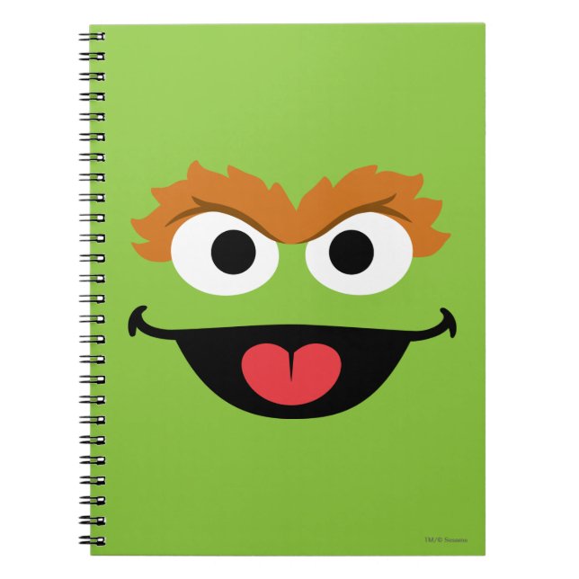 Caderno Espiral Arte Facial do Oscar (Frente)