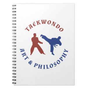Caderno Espiral Arte & filosofia de Taekwondo