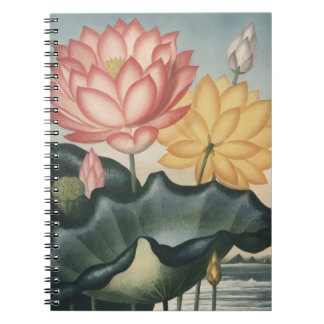 CADERNO ESPIRAL ARTE FINA LÓTUS