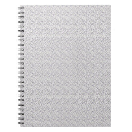 Caderno Espiral Arte Floral Vintage Tímico & Denim dos Anos 40