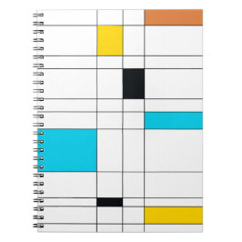 Caderno Espiral Arte ilustrativa colorida, legal, moderna e modern